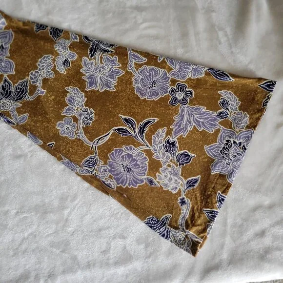 Free People Gold and Tan Flare Pants - Picture 7 of 8